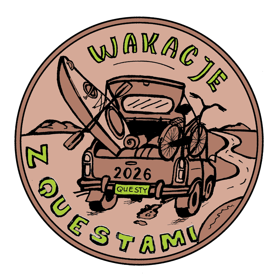 Odznaka brązowa "Wakacje z questami 2026"