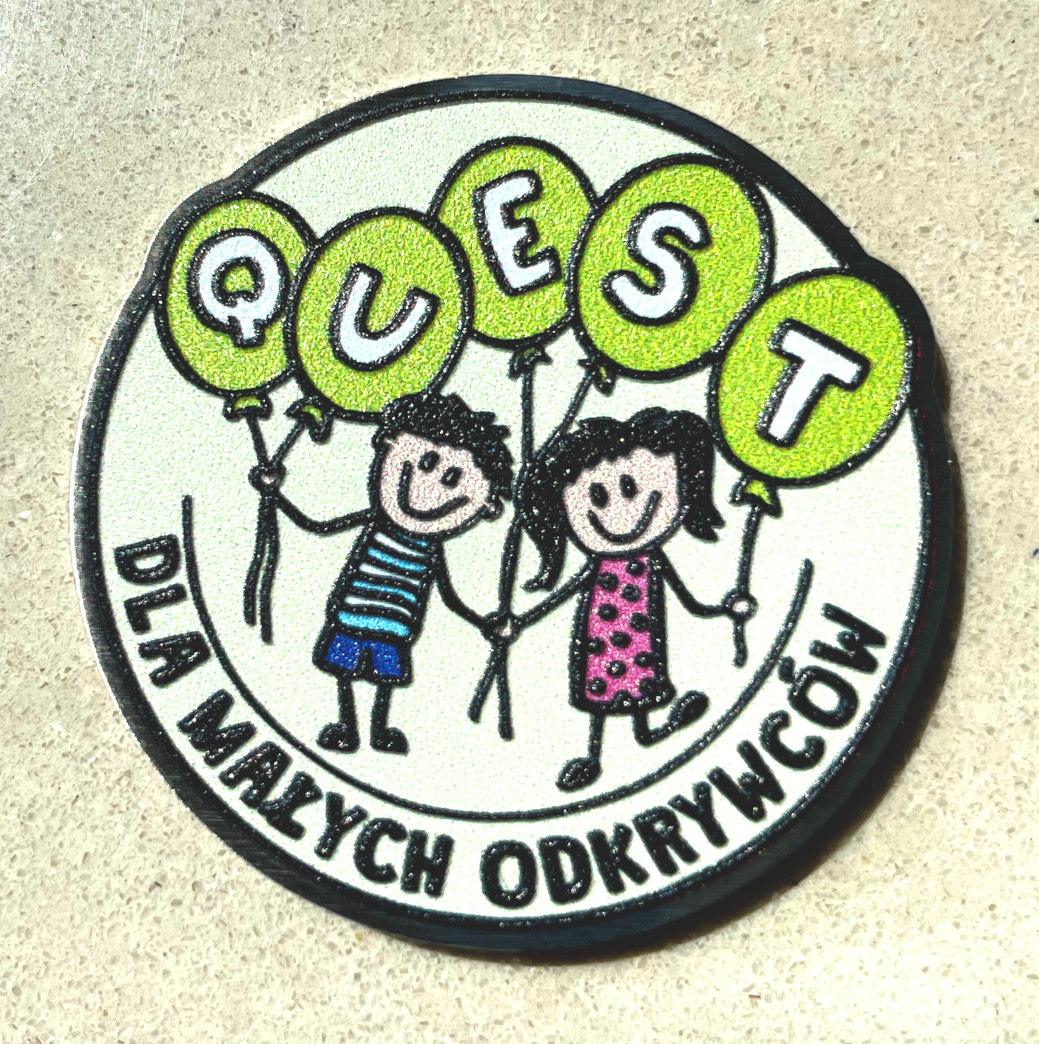 Odznaka Questy dla Małych Odkrywców