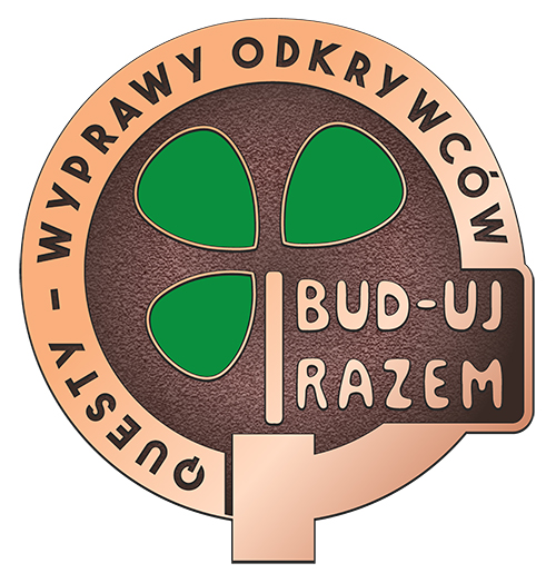 Odznaka BUD-UJ RAZEM brązowa