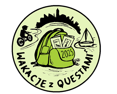 Odznaka popularna "Wakacje z questami 2025"