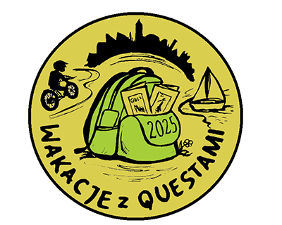 Odznaka złota "Wakacje z questami 2025"