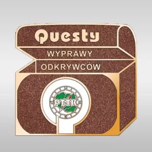 Mała brązowa odznaka PTTK Questy - Wyprawy Odkrywców