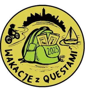 Odznaka złota "Wakacje z questami 2025"