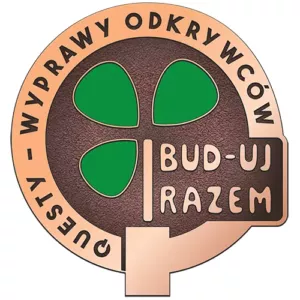 Odznaka BUD-UJ RAZEM brązowa