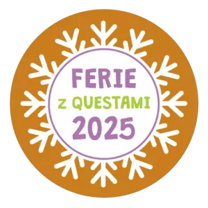 Odznaka brązowa "Ferie z questami 2025"